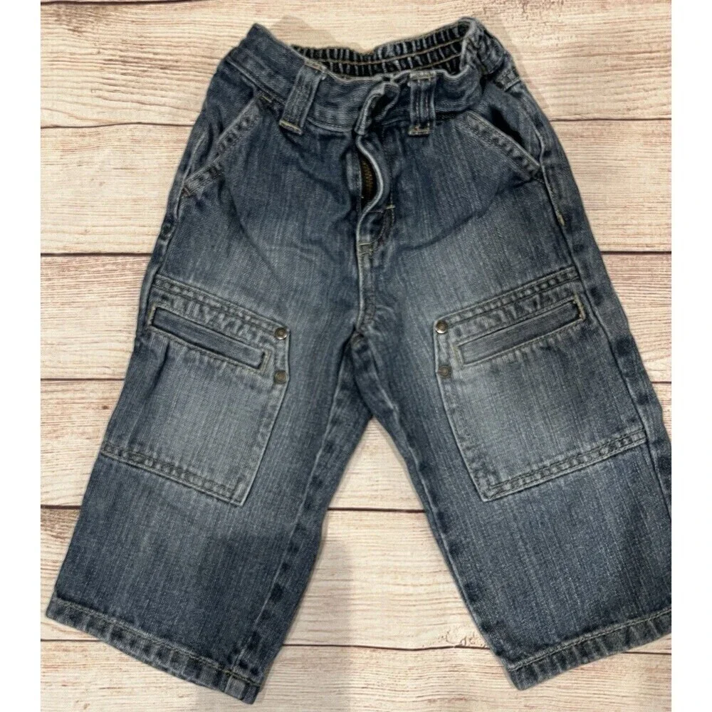 Gymboree Carpenter Boys Denim Jeans Size 18-24 Months